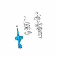 OEM 2019 Toyota Corolla Strut Diagram - 48510-8Z297