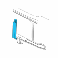 OEM 1994 GMC C1500 Suburban Cooler Asm-P/S Fluid Diagram - 26041420