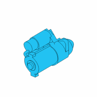 OEM Chevrolet Aveo5 Starter Diagram - 25187957