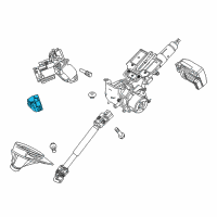 OEM 2015 Ford Fiesta Ignition Switch Diagram - AA6Z-11572-B