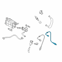 OEM 2019 Hyundai Elantra GT Sensor Assembly-Oxygen Diagram - 39210-2B345