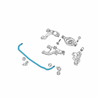 OEM 2009 Nissan Pathfinder Bar TORSION Re Diagram - 56230-ZS30A