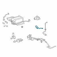 OEM 2012 Lexus LS600h Sensor, Air Fuel Ratio Diagram - 89467-50030