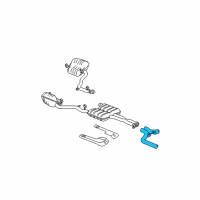 OEM Dodge Magnum Converter-Exhaust Diagram - 4578649AC