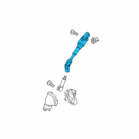 OEM 2005 Scion tC Upper Shaft Diagram - 45260-21031