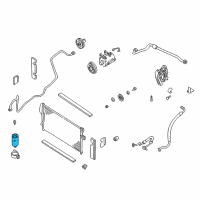 OEM 1999 Nissan Frontier 2-PRONG Tank Assembly-Liquid Diagram - 92131-7B400