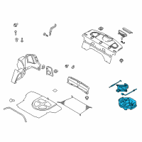 OEM 2004 Kia Spectra Tool Set-OVM Diagram - 091302F601