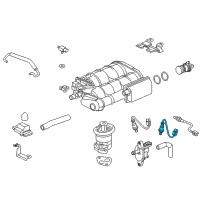 OEM 2016 Acura RLX Sensor, Laf, Rear Diagram - 36541-R9S-L01