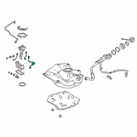 OEM Lexus UX200 Gage Assembly, Fuel Send Diagram - 83320-76010