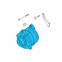 OEM 2005 Nissan Pathfinder Reman Alternator Assembly Diagram - 2310M-EA20BRW