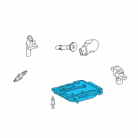 OEM 2008 Dodge Sprinter 3500 Powertrain Control Module Diagram - 68051413AA