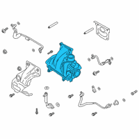 OEM Ford Ranger Turbocharger Diagram - LB5Z-6K682-C