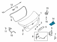 OEM 2021 Nissan Sentra Lens-CHOKE Lamp Diagram - 25380-6CT0A