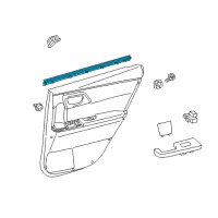 OEM 2016 Scion iM Belt Weatherstrip Diagram - 68173-12341