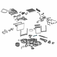 OEM Chevrolet Silverado In-Car Sensor Diagram - 23154698