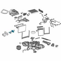 OEM 2017 Chevrolet Silverado 1500 Expansion Valve Diagram - 84104355