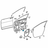 OEM 2019 Lexus UX200 Plug, Hole Diagram - 90950-01958