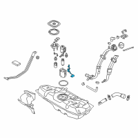 OEM 2016 Hyundai Accent Fuel Pump Sender Assembly Diagram - 94460-1W500