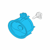 OEM 2013 BMW X3 Fog Lights, Left Diagram - 63-17-7-238-789