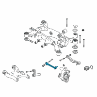 OEM BMW 540i Control Arm Repair Kit Diagram - 33-32-2-348-886