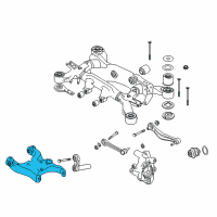 OEM BMW Alpina B7 Left Swing Part Diagram - 33-32-6-753-107