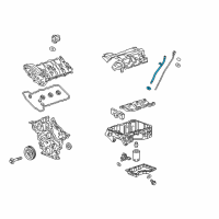 OEM Cadillac ATS Guide Tube Diagram - 12672636