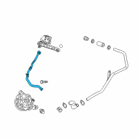 OEM 2010 Chevrolet Cobalt Hose & Tube Assembly Diagram - 25922318