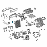 OEM Buick Expansion Valve Diagram - 39129483