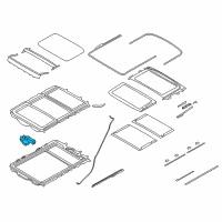OEM 2014 BMW X5 Actuator Diagram - 54-10-2-993-883