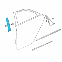 OEM 2017 Cadillac CT6 Applique Diagram - 84152492