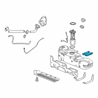 OEM Chevrolet Silverado Fuel Pump Flow Control Module Diagram - 20759945