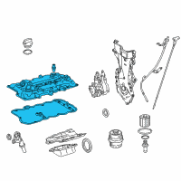 OEM 2014 Scion iQ Valve Cover Diagram - 11201-47121