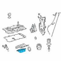 OEM 2014 Scion iQ Oil Pan Diagram - 12102-47020