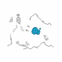 OEM 2007 Kia Rondo Pump Assembly-Power STEE Diagram - 571002G101