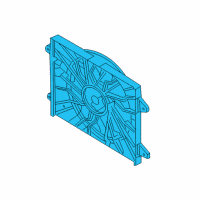 OEM 2019 Dodge Challenger FANMODULE-Radiator Cooling Diagram - 5181995AC