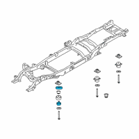 OEM Ford F-250 Super Duty Lower Insulator Diagram - 7C3Z-1000155-GA