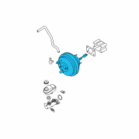 OEM 2007 Nissan Titan Master Vacuum Assembly Diagram - 47210-ZC00A