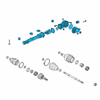 OEM Buick Carrier Assembly Diagram - 25822455