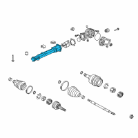 OEM 2012 GMC Acadia Shaft Diagram - 15839524