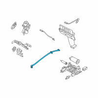 OEM Ford Escape Connector Tube Diagram - 1S7Z-9E470-AA