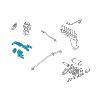 OEM Mercury Vacuum Valve Diagram - 5M6Z-9E441-BA