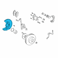 OEM Scion Splash Shield Diagram - 47782-12240