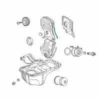 OEM 1999 Toyota Solara Lower Timing Cover Gasket Diagram - 11319-74030