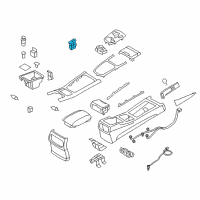 OEM 2011 Hyundai Genesis Switch Assembly-Front Seat CCS LH Diagram - 93340-3M000-GS