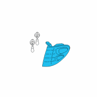 OEM 2004 Toyota Tundra Lens & Housing Diagram - 81511-0C020