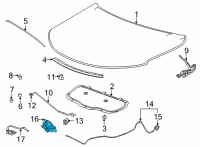 OEM 2022 Chevrolet Trailblazer Lock Diagram - 42737562