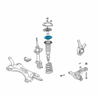 OEM 2005 Toyota Echo Seat Diagram - 48044-52010