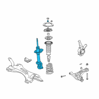 OEM 2004 Scion xA Strut Diagram - 48510-59765