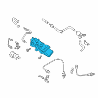 OEM 2020 Kia K900 CANISTER Assembly Diagram - 31410D2500