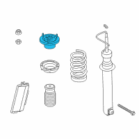 OEM 2015 BMW M6 Gran Coupe Guide Support Diagram - 33-50-2-284-455